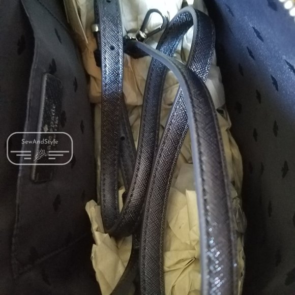 Kate Spade Lola Satchel Large Card Holder Glitter - Picture 3 of 15